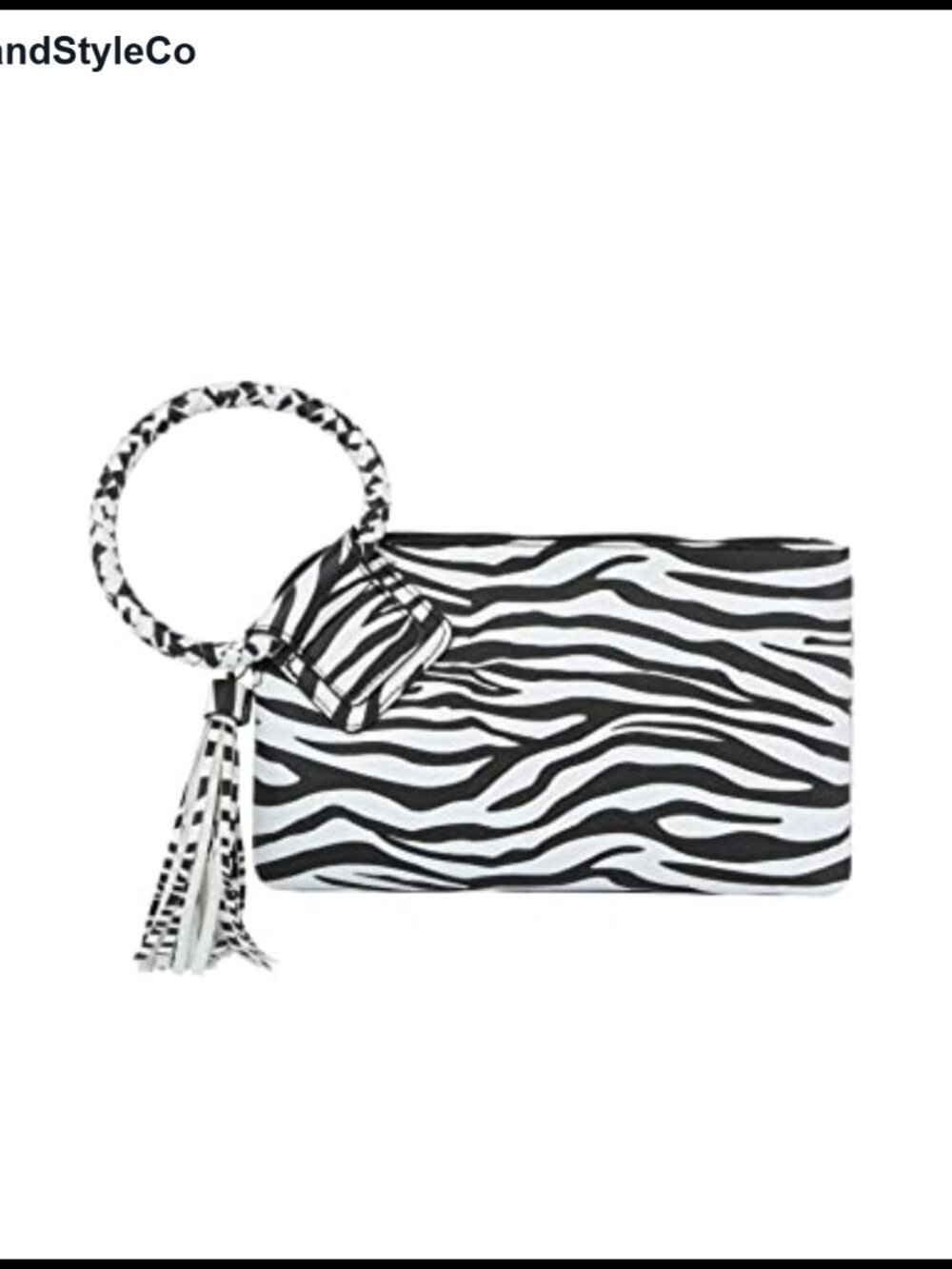 Vegan Faux Leather Wristlet Evening Bag Purse Clutch Wallet
